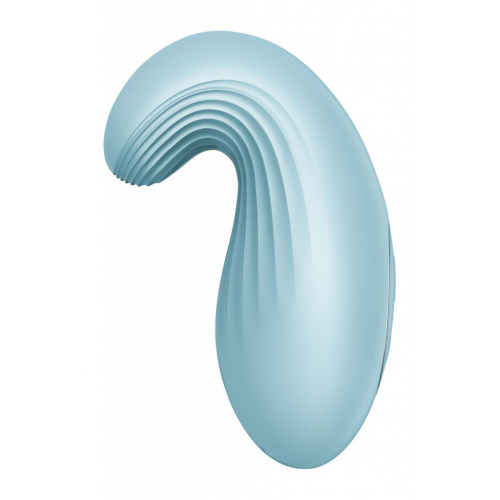 Satisfyer Dipping Delight - Вибратор, 9х6 см (голубой)
